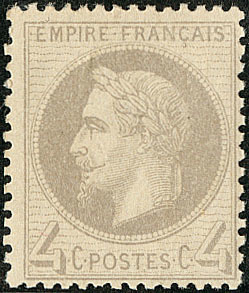 * No 27II, Quasiment **. - TB - 1863-1870 Napoleon III With Laurels