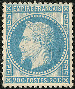 * No 29I, Très Frais. - TB - 1863-1870 Napoleone III Con Gli Allori