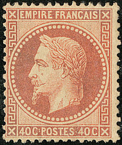 * No 31, Orange, Gomme Altérée Sinon TB - 1863-1870 Napoleon III With Laurels