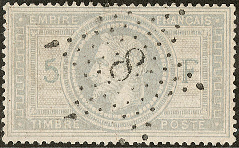 No 33, Obl étoile "8. - TB - 1863-1870 Napoleon III With Laurels