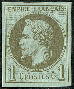 * Rothschild. No 25d, Large Charnière Mais TB. - R - 1863-1870 Napoleon III With Laurels