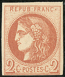 * No 40II. - TB - 1870 Bordeaux Printing