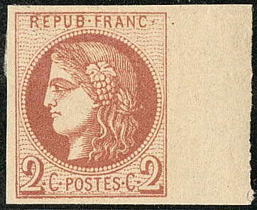 * No 40IIb, Bdf, Très Frais. - TB - 1870 Bordeaux Printing