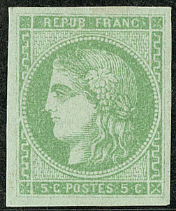 * No 42IIg. - TB - 1870 Bordeaux Printing