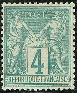 * No 63, Bien Centré. - TB - 1876-1878 Sage (Type I)