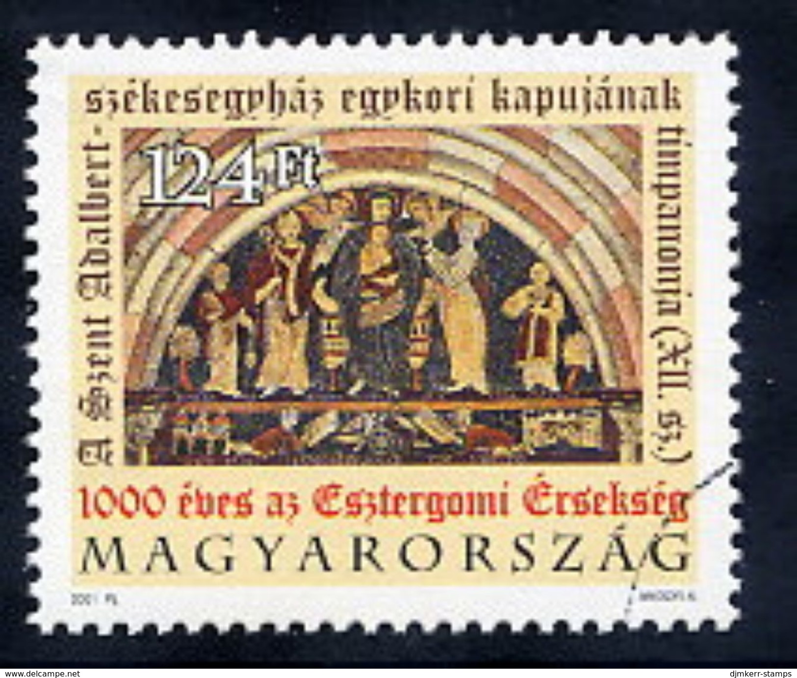 HUNGARY 2001 Esztergom Archbishopric With Specimen / Muster Cancellation MNH / **.  Michel 4668 - Neufs