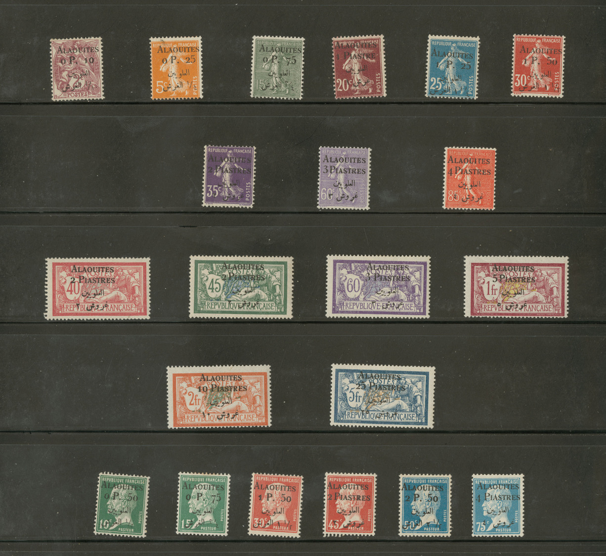 ** Collection. 1925-1928 (Poste, PA, Taxe), Complète. - TB - Sonstige & Ohne Zuordnung