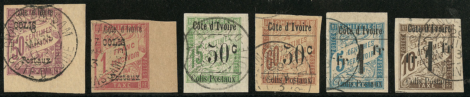 Colis Postaux. Nos 1 Cdf, 2 Bdf, 5  Et 6 Cdf, 7 Et 8 Bdf. - TB - Other & Unclassified