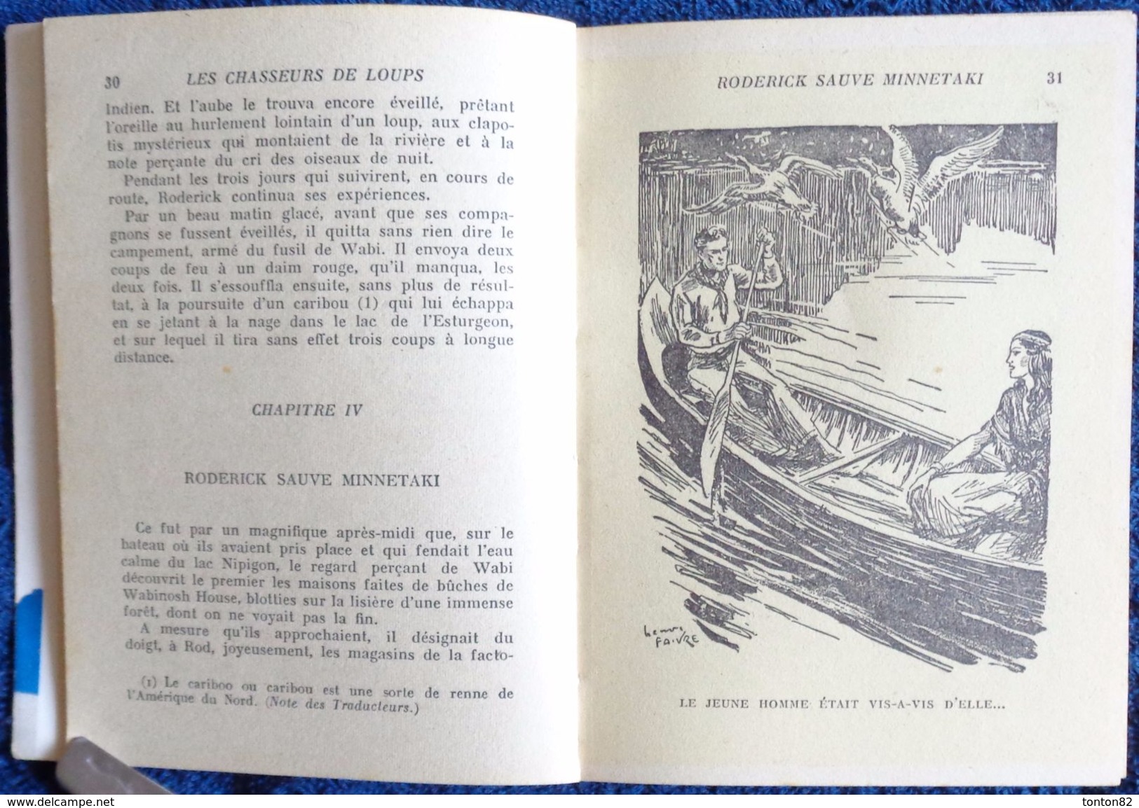 James-Oliver Curwood - Les Chasseurs De Loups - Bibliothèque De La Jeunesse - ( 1952 ) . - Bibliotheque De La Jeunesse