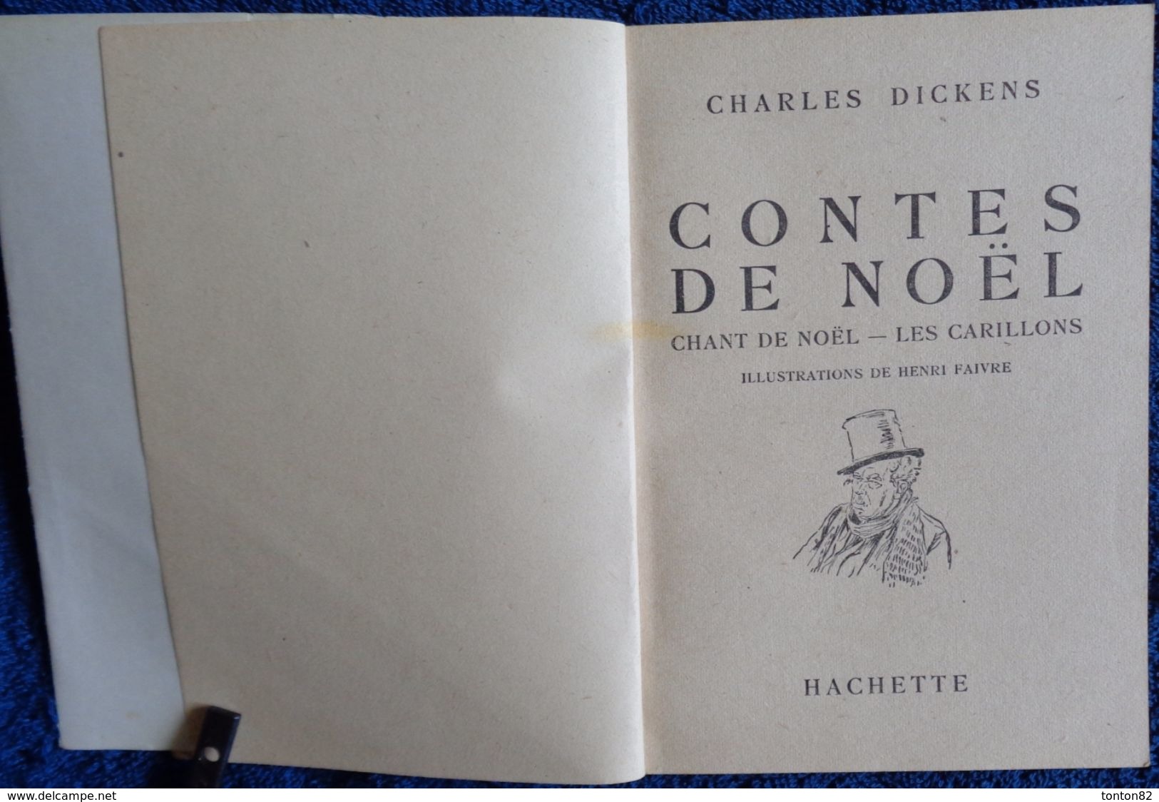 Charles Dickens - Contes De Noël / M. Scrooge - Les Carillons  - Bibliothèque De La Jeunesse - ( 1948 ) . - Bibliotheque De La Jeunesse