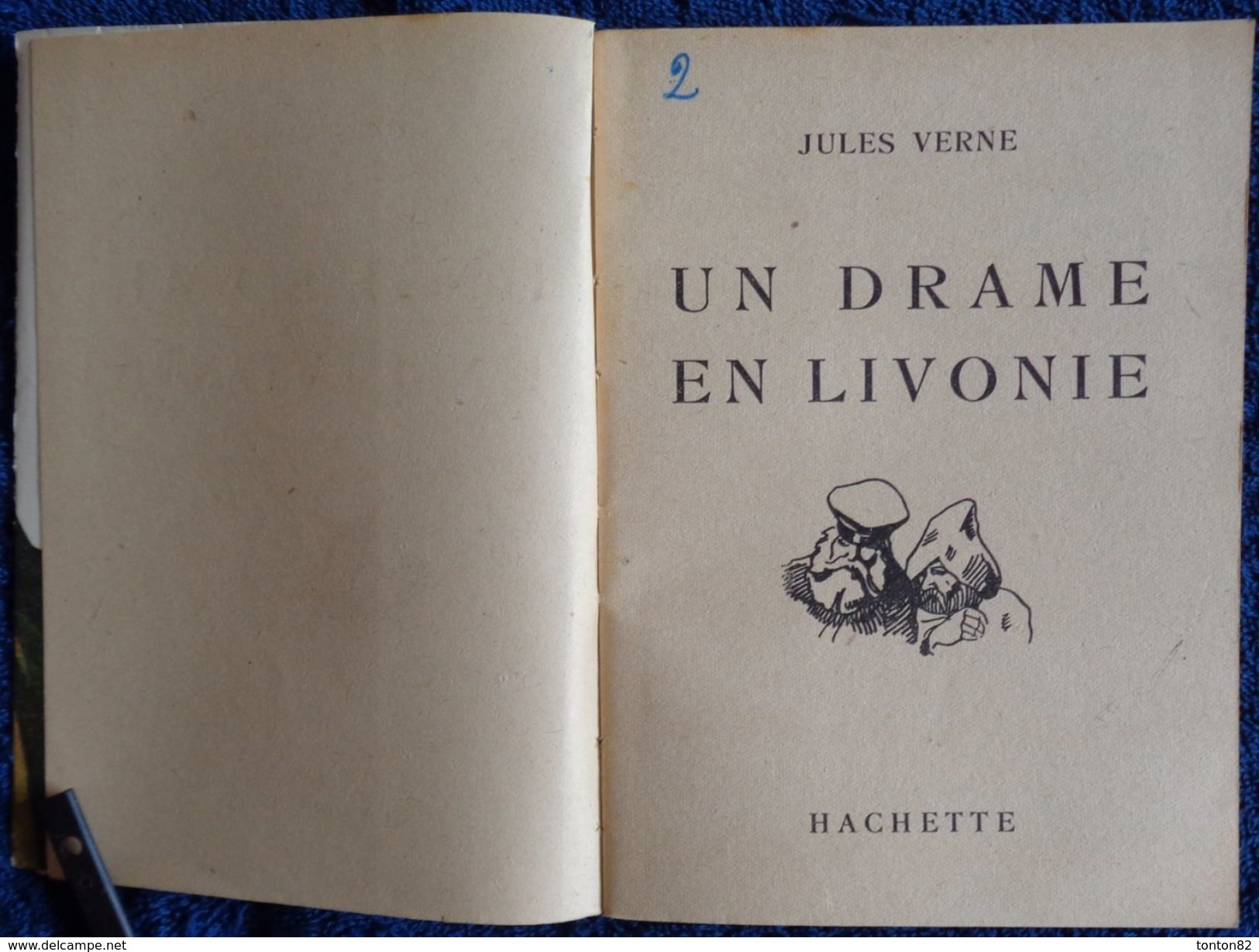 Jules Verne - Un Drame En Livonie  - Bibliothèque De La Jeunesse - ( 1948 ) . - Bibliothèque De La Jeunesse