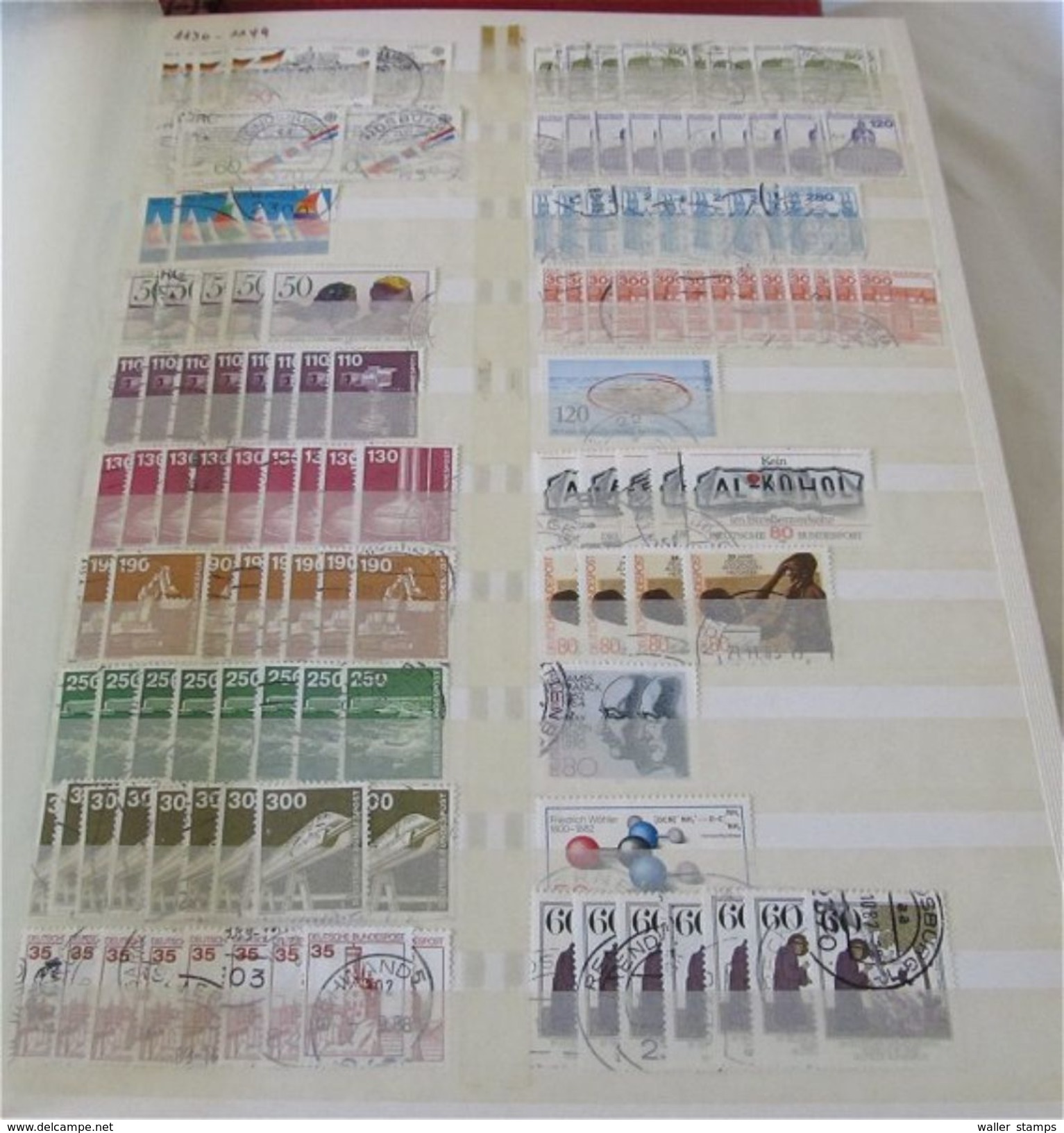 Lot With Stamps In 6 Albums - Lots & Kiloware (mixtures) - Min. 1000 Stamps