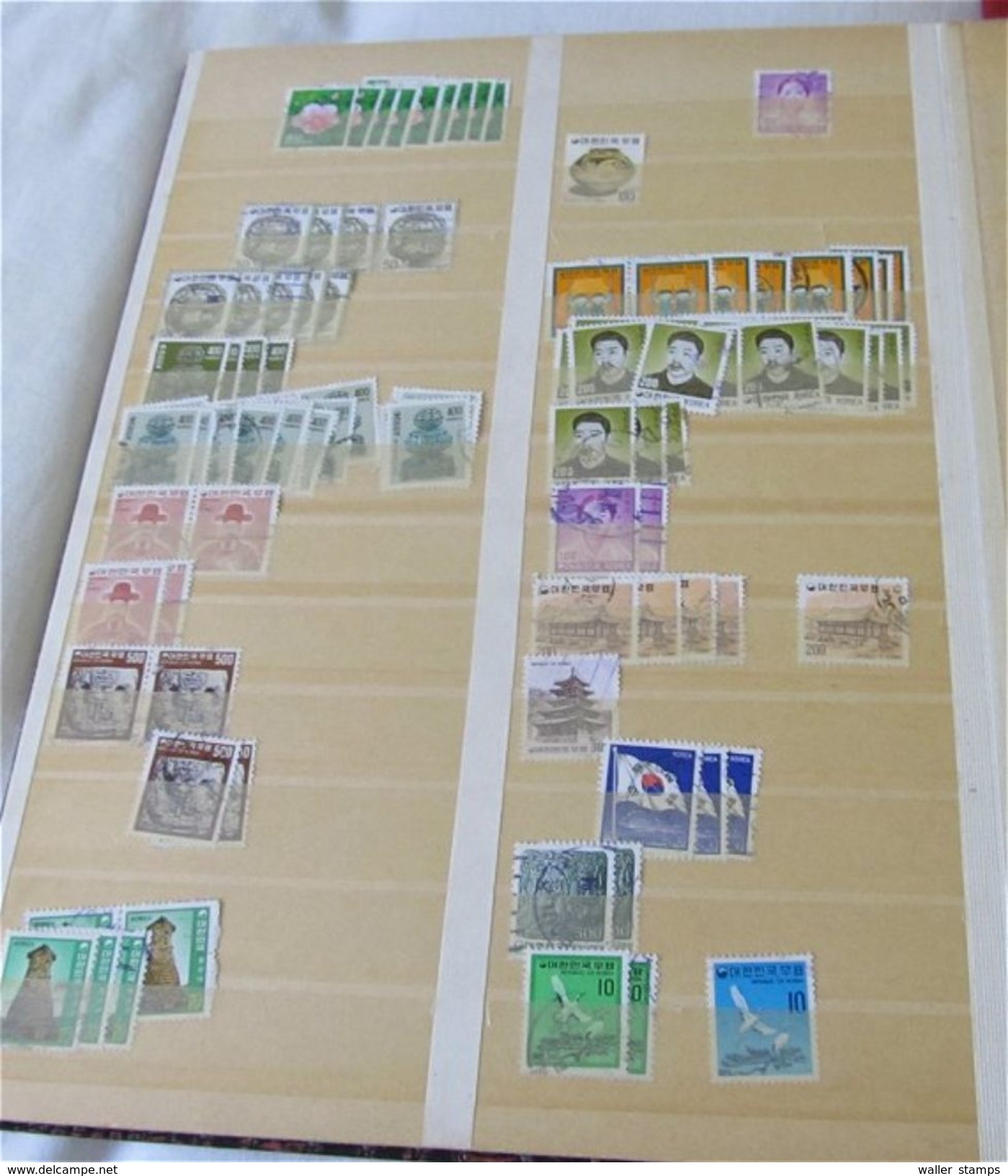 Lot With Stamps In 6 Albums