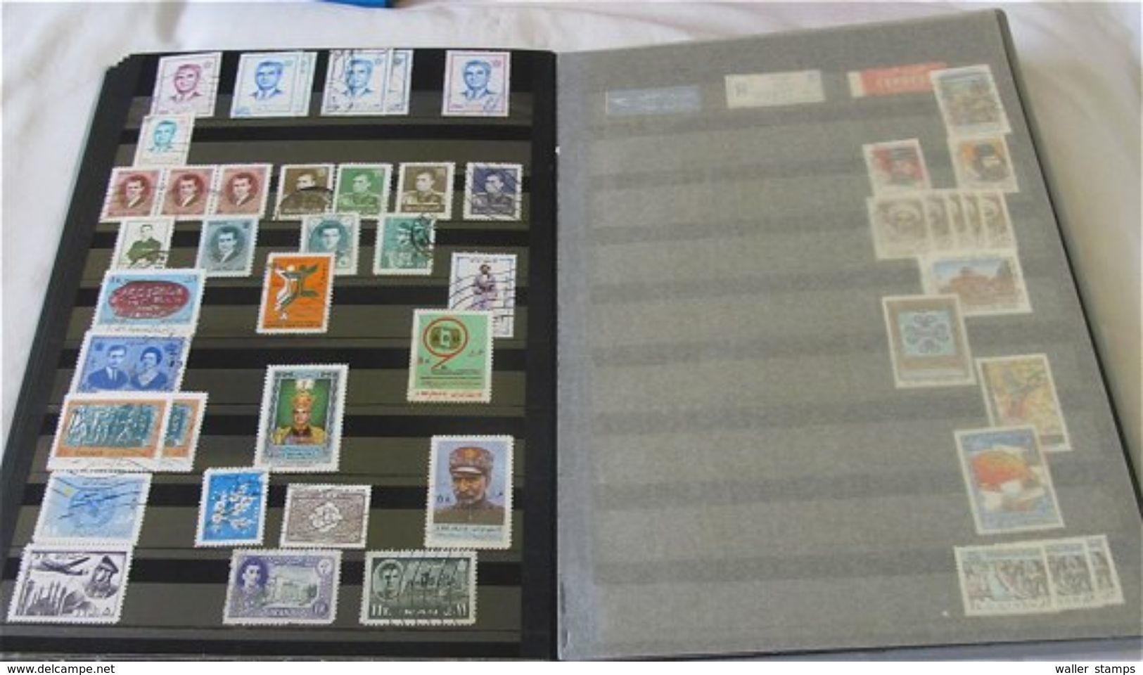 Lot With Stamps In 6 Albums