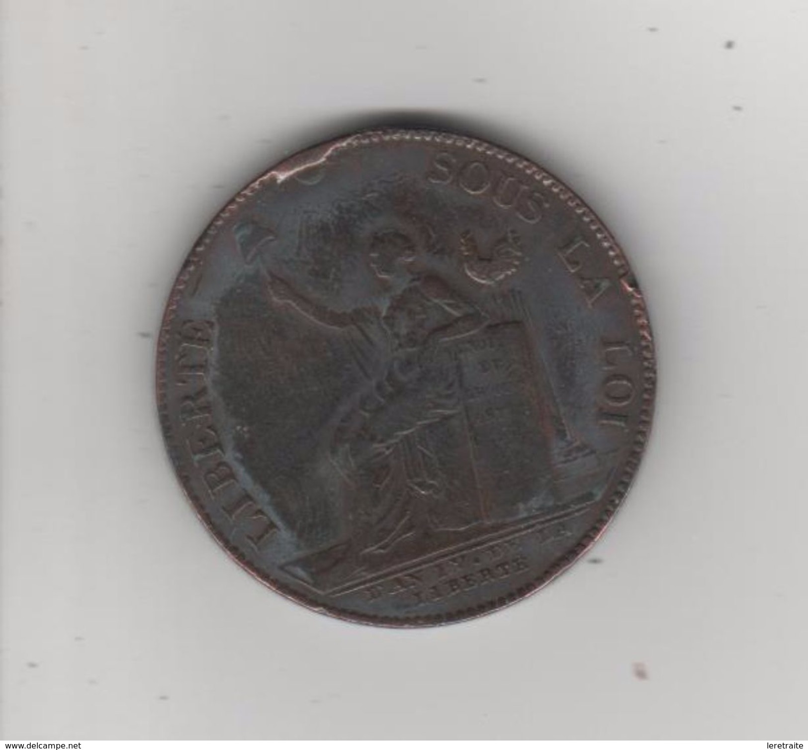 -  2 SOLS MONNERON 1792 AN IV ( AVERS / REVERS DECENTRE ) - Abarten Und Kuriositäten