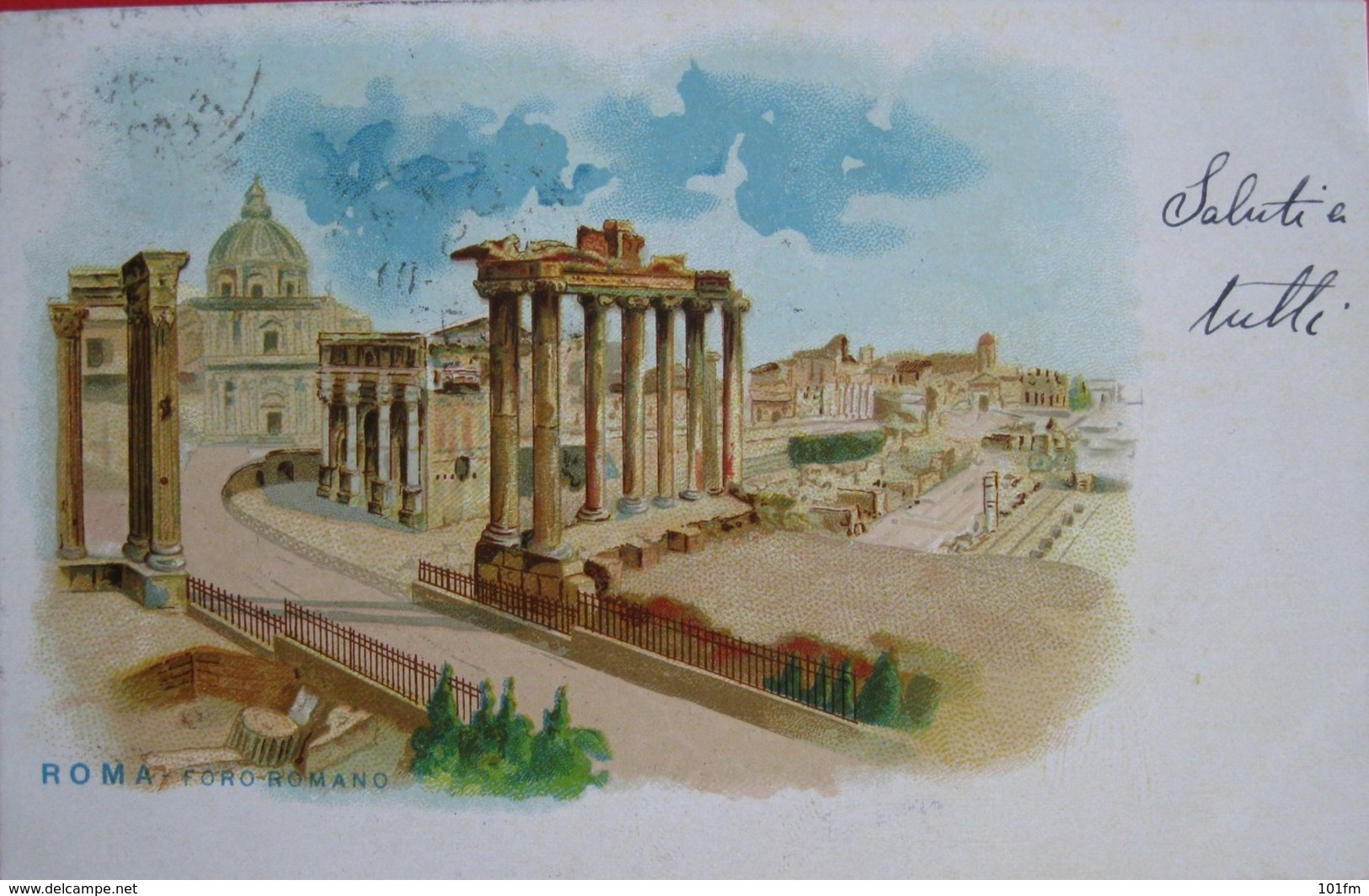 Italia - Roma, Foro Romano - Colosseum