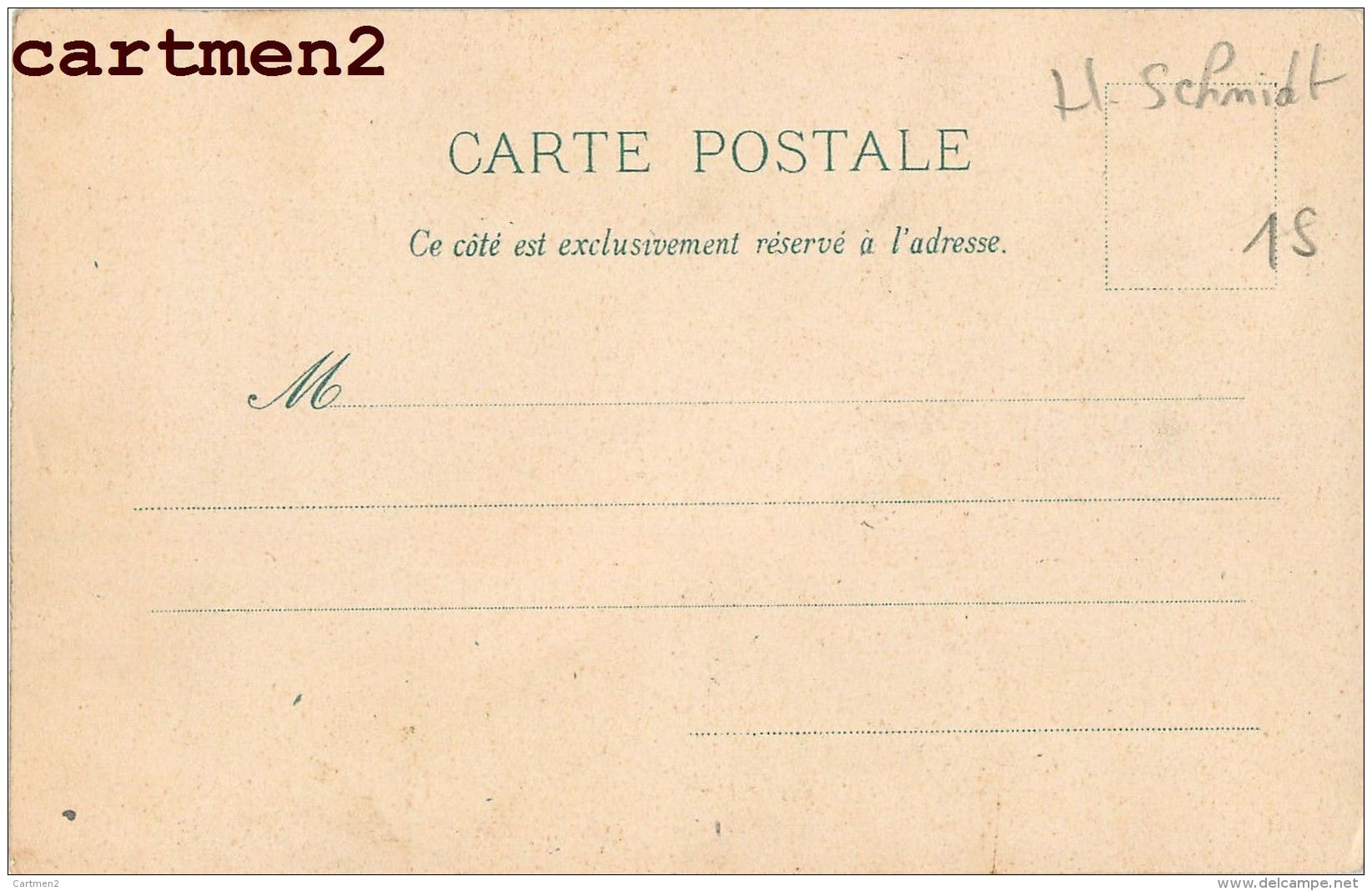 SERIE DE 3 CPA : ILLUSTRATEUR H. SCHMIDT HUMOUR EROTISME CURE FEMME EROTICISM RELIGION L.E. SCHAUFELBERGER GENEVE - Altri & Non Classificati