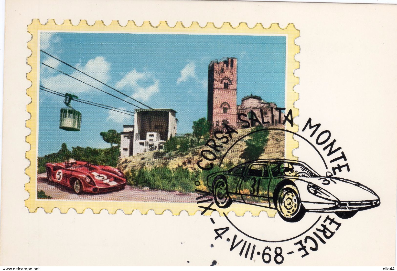 XIV° Corsa Salita Monte Erice - 1968 - - Rallyes