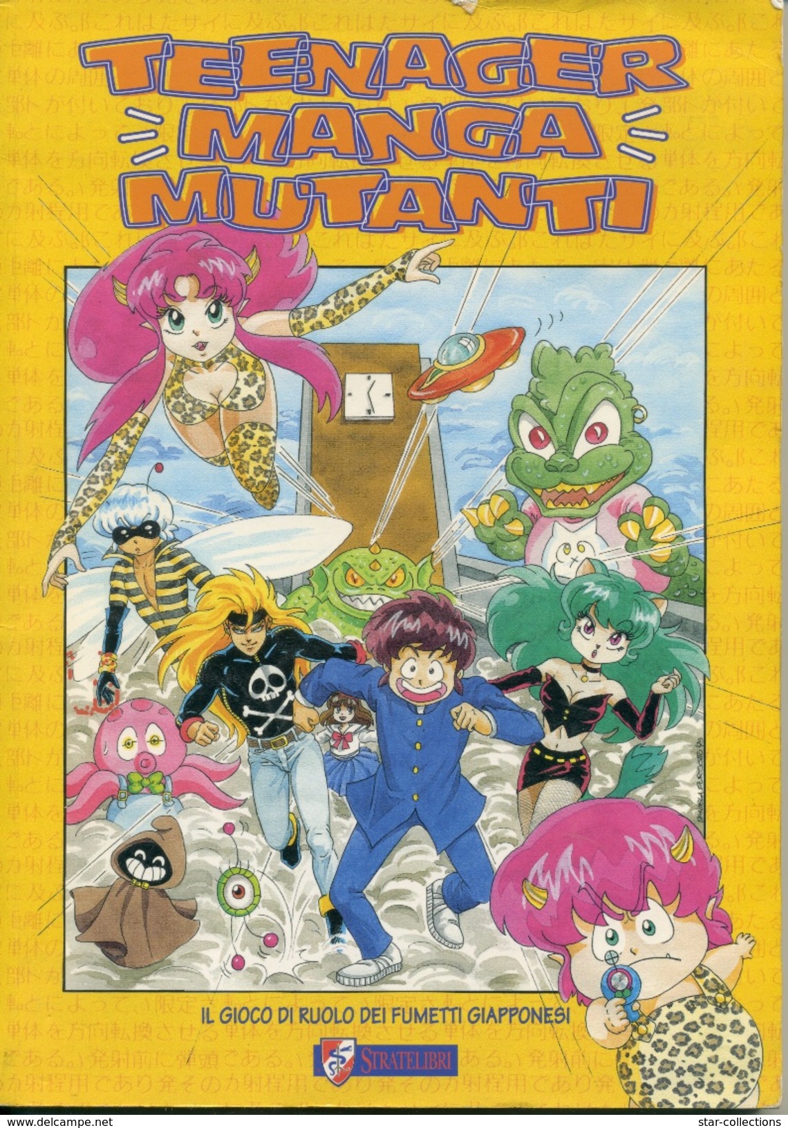 TENAGER MANGA MUTANTI - LIBRO GIOCO DI RUOLO  FUMETTI GIAPPONESI - Manga