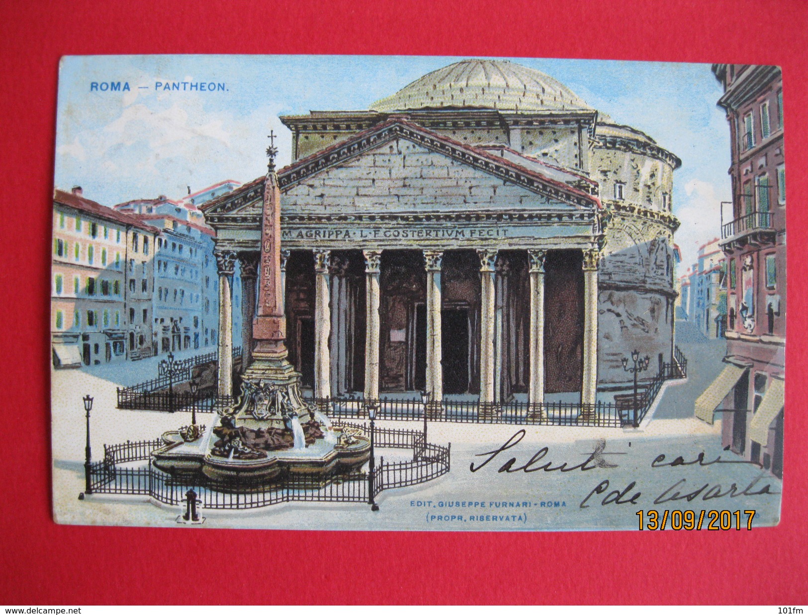 Italia - Roma, Pantheon 1904 - Panthéon