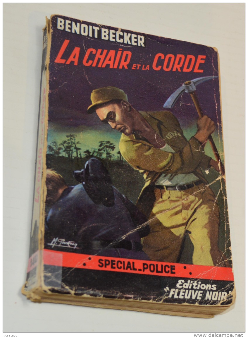 Fleuve Noir Spécial Police, La Chair De La Corde, Benoit Becker - Fleuve Noir