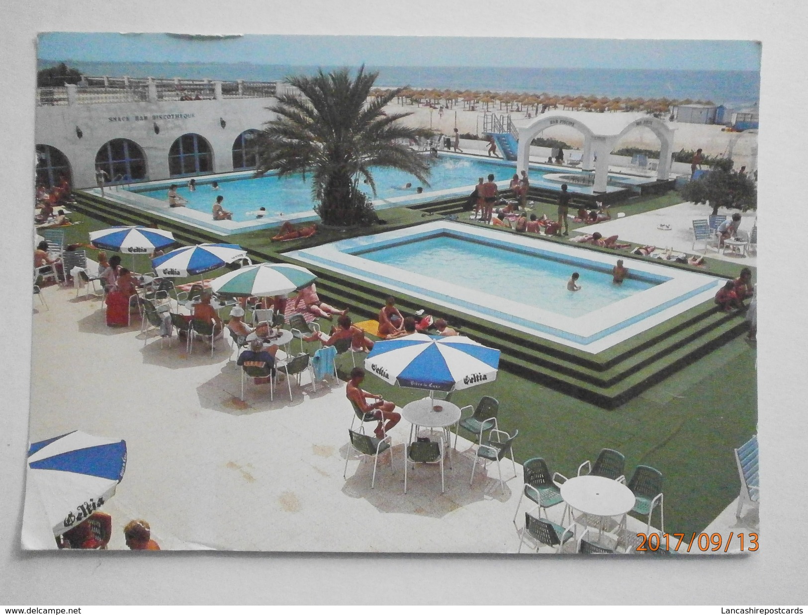 Postcard Hotel El Bousten Hammamet Tunisie My Ref B21887 - Tunisia