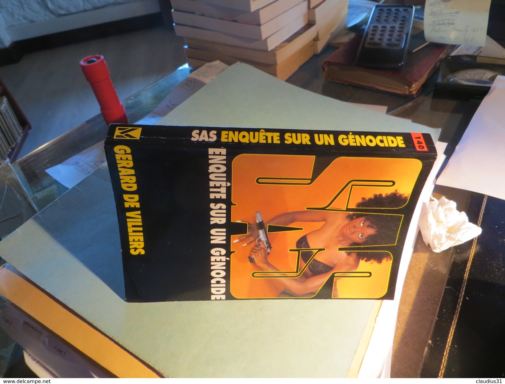 SAS N°140 Enquête Sur Un Génocide Gérard De Villiers - Gerard De Villiers