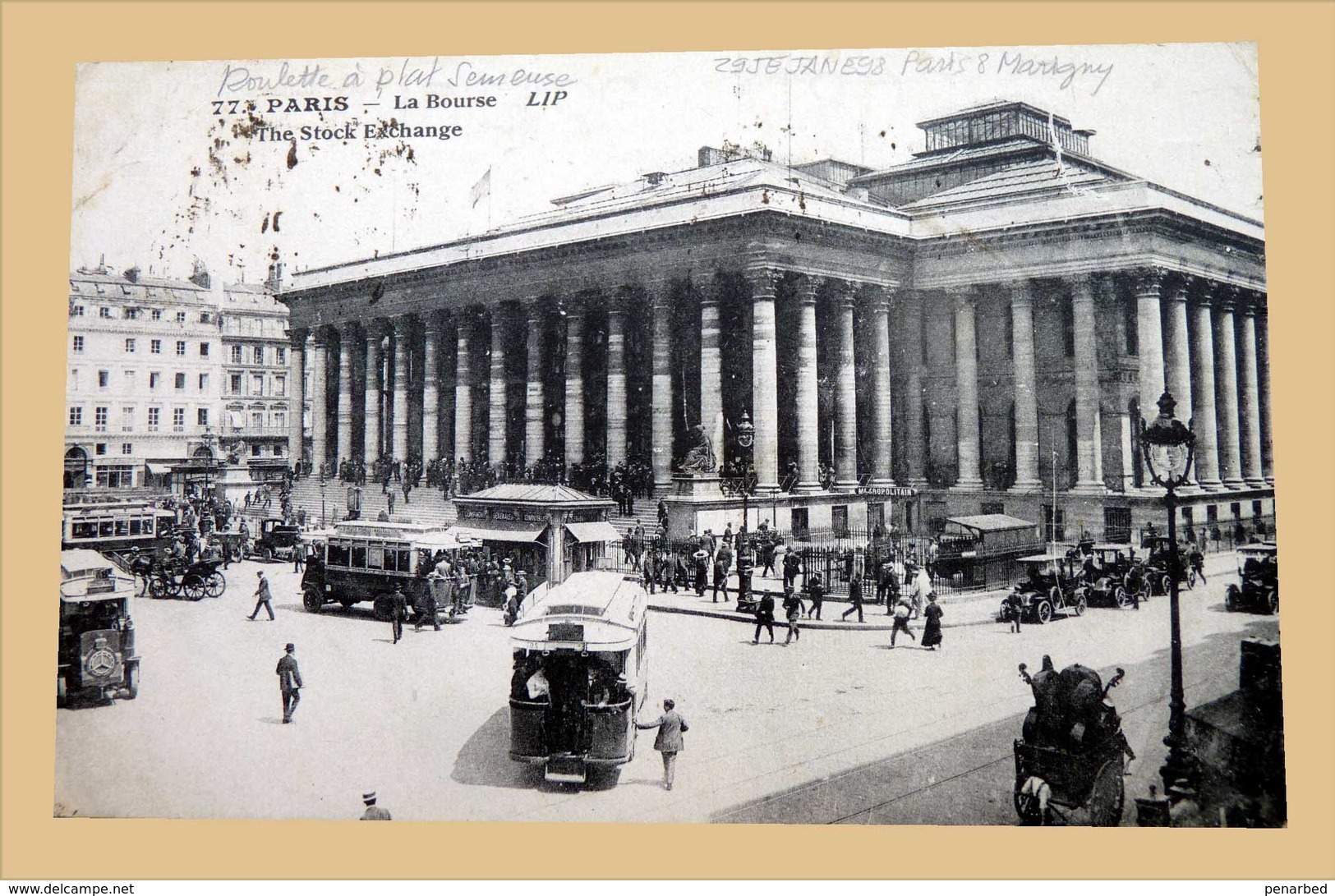 roulette sur 21 plis ( 1 enveloppe et 20 cartes postales )  Semeuse et Pasteur / carte Samaritaine Bon Marché et autres