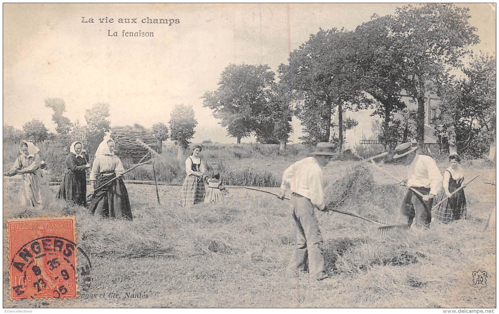 Thème: Agriculture. Battage. Moisson:    La Fenaison      (voir Scan) - Culture