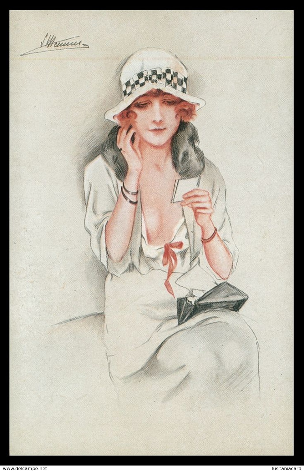 FRANCE - ILLUSTRATEURS - «Suzanne Meunier » (Ed. L. E. Paris Serie 5 Nº  60) Carte Postale - Meunier, S.