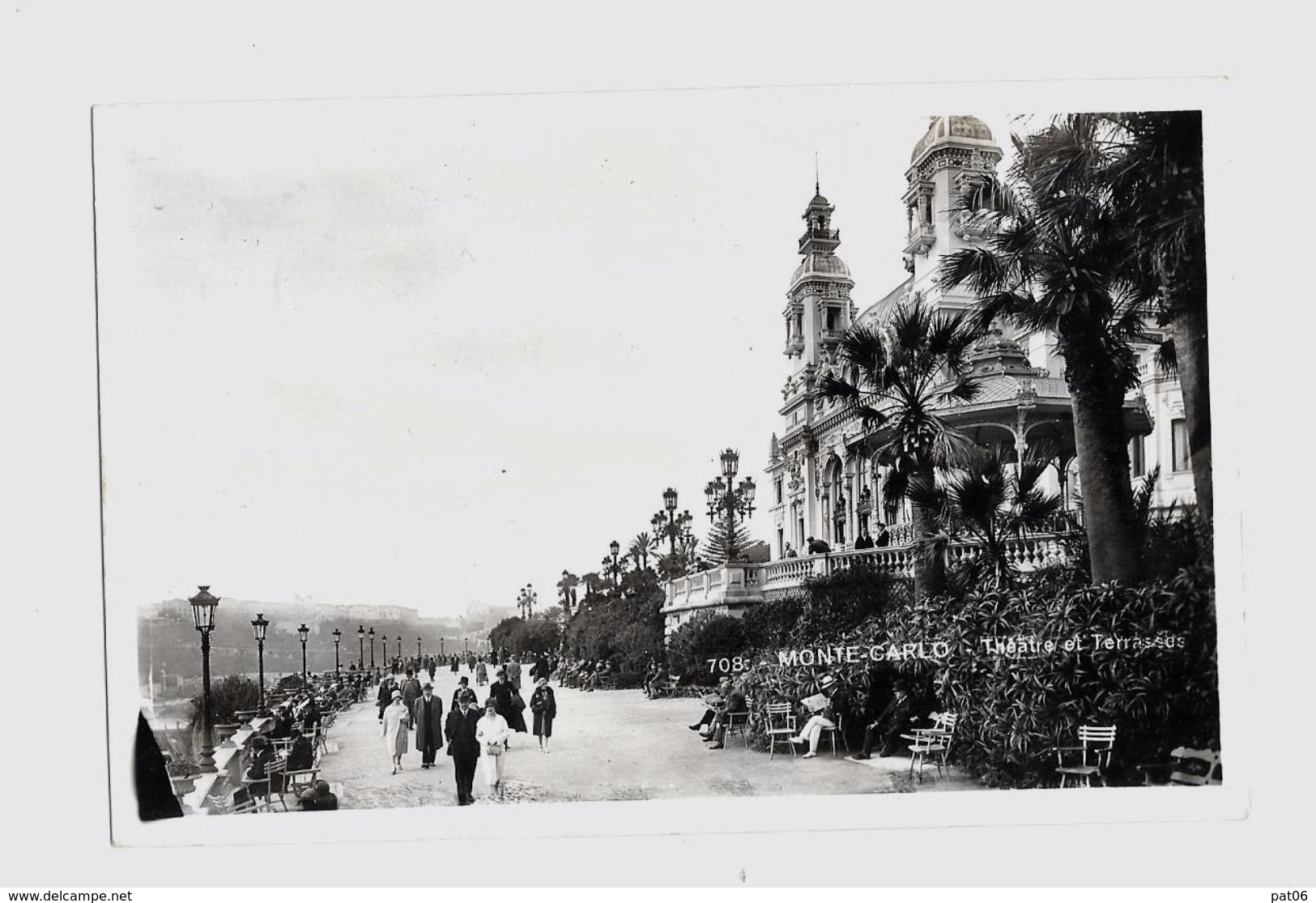 Principauté De Monaco « MONTE-CARLO » * Monaco Assimilé Au Tarif Postaux Français * CPE - Tarif « PAYS-BAS » à 90c. - Les Terrasses