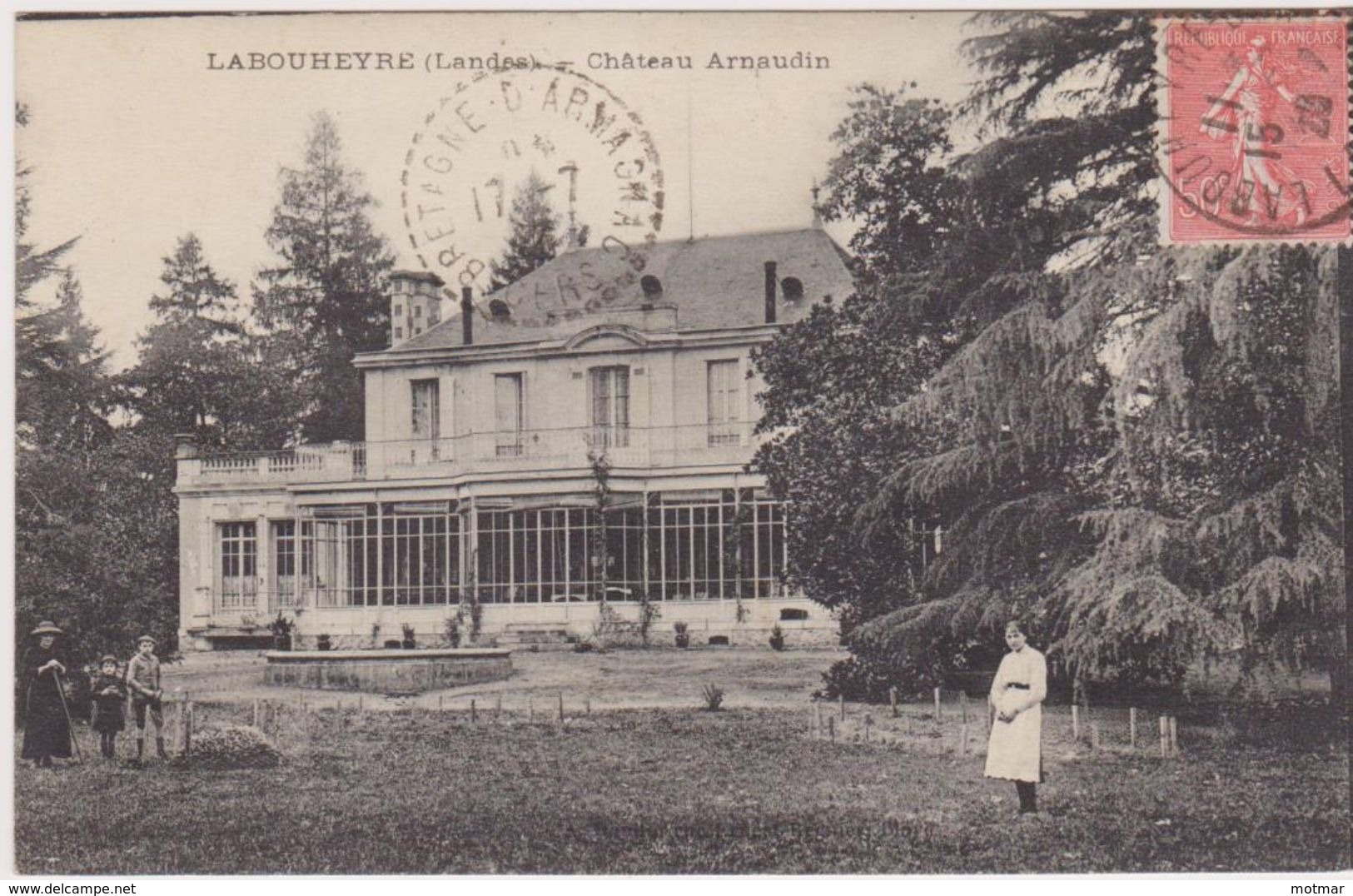 Labouheyre Château De Félix Arnaudin, Dit Lou Pec - Autres & Non Classés