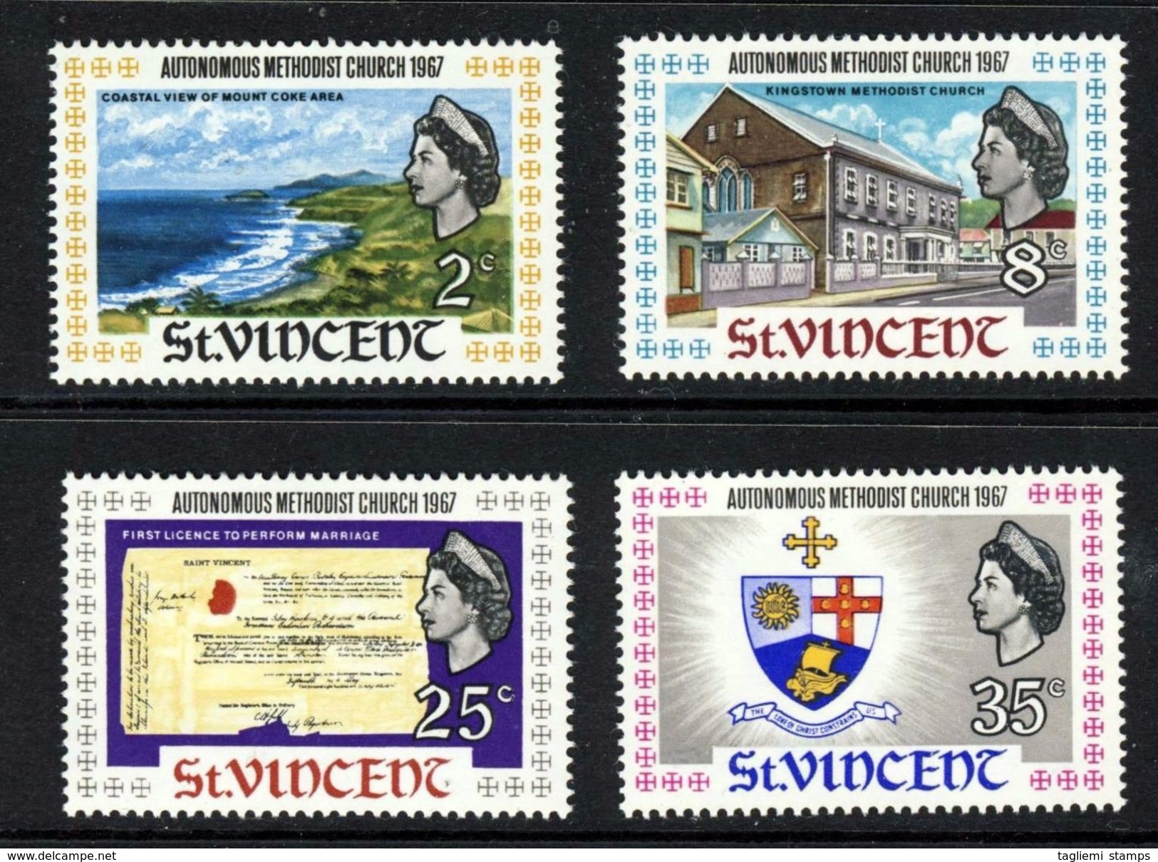 St Vincent, 1967,  257 - 260, Set Of 4, MNH - St.Vincent (...-1979)