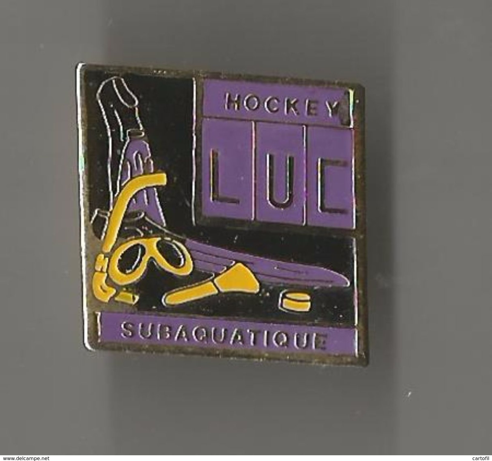 Pin´s Hockey Luc Subaquatique - Plongée