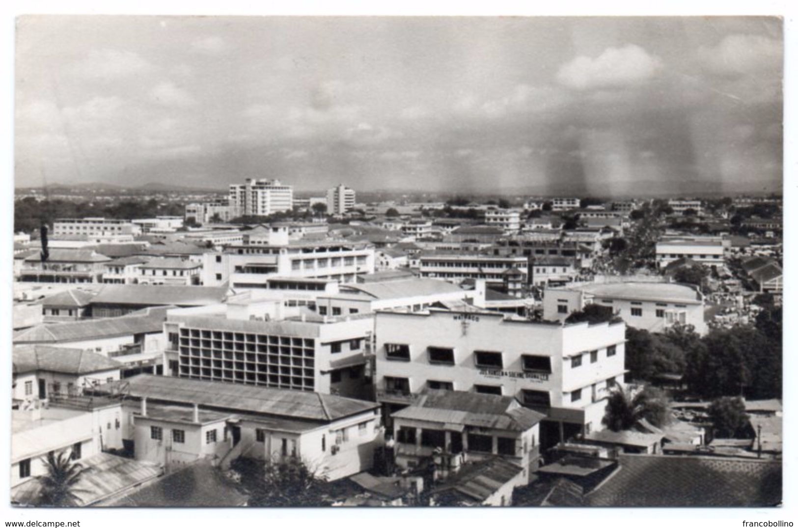 GHANA - AERIAL VIEW OF ACCRA / THEMATIC STAMPS-DIAMONDS - Ghana - Gold Coast