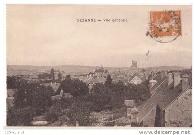 D51 - Sezanne - Vue Générale  : Achat Immédiat - Sezanne