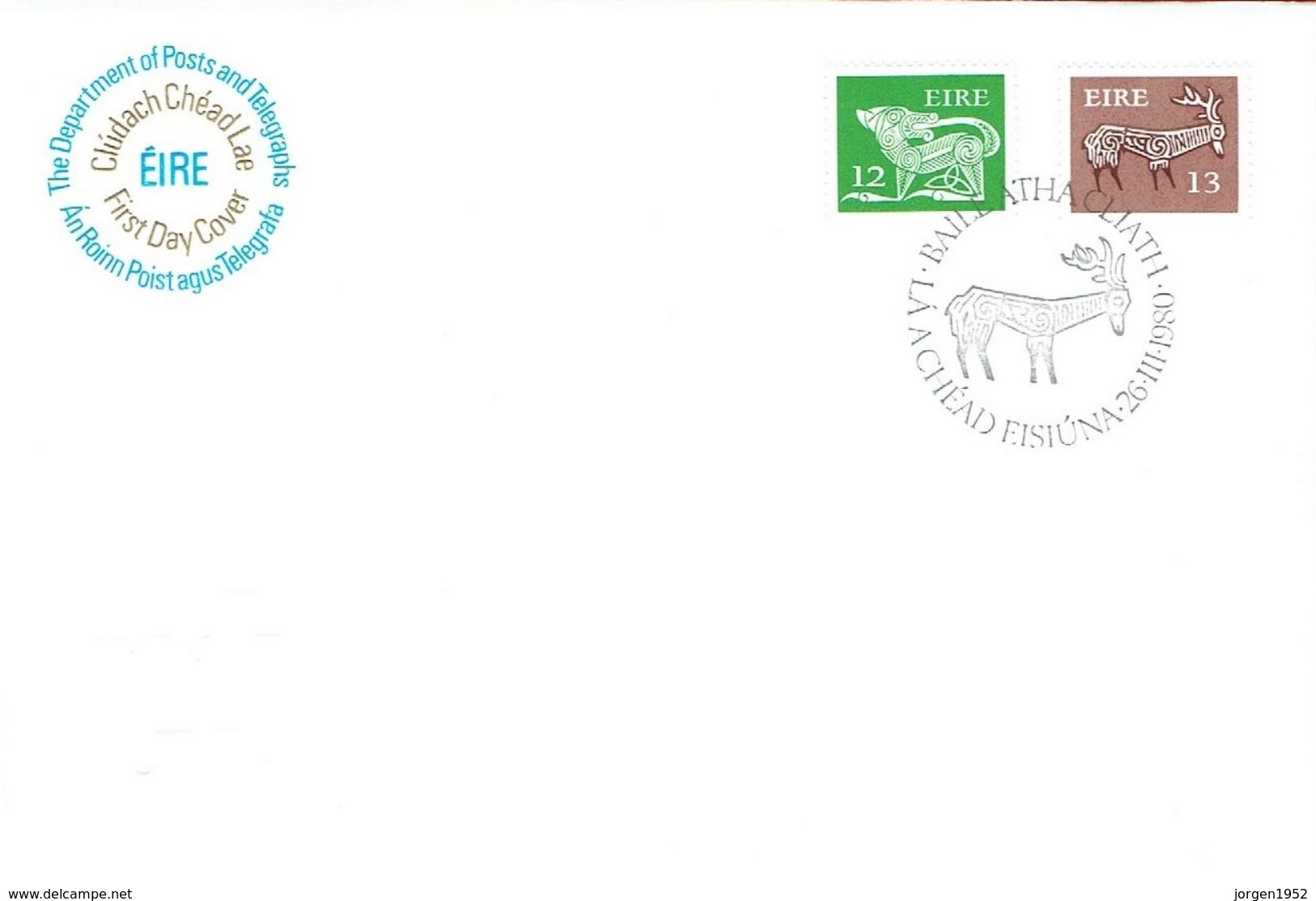 IRELAND  #  FROM 1980 - FDC