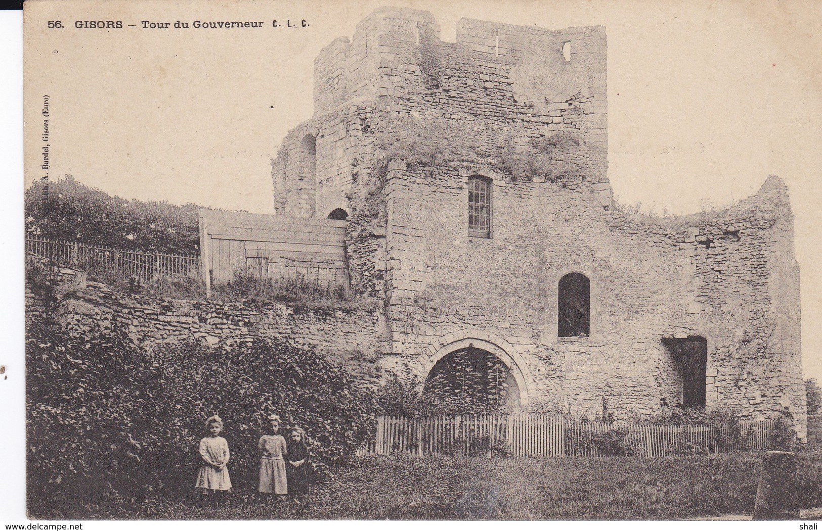 CPA GISORS TOUR DU GOUVERNEUR - Gisors