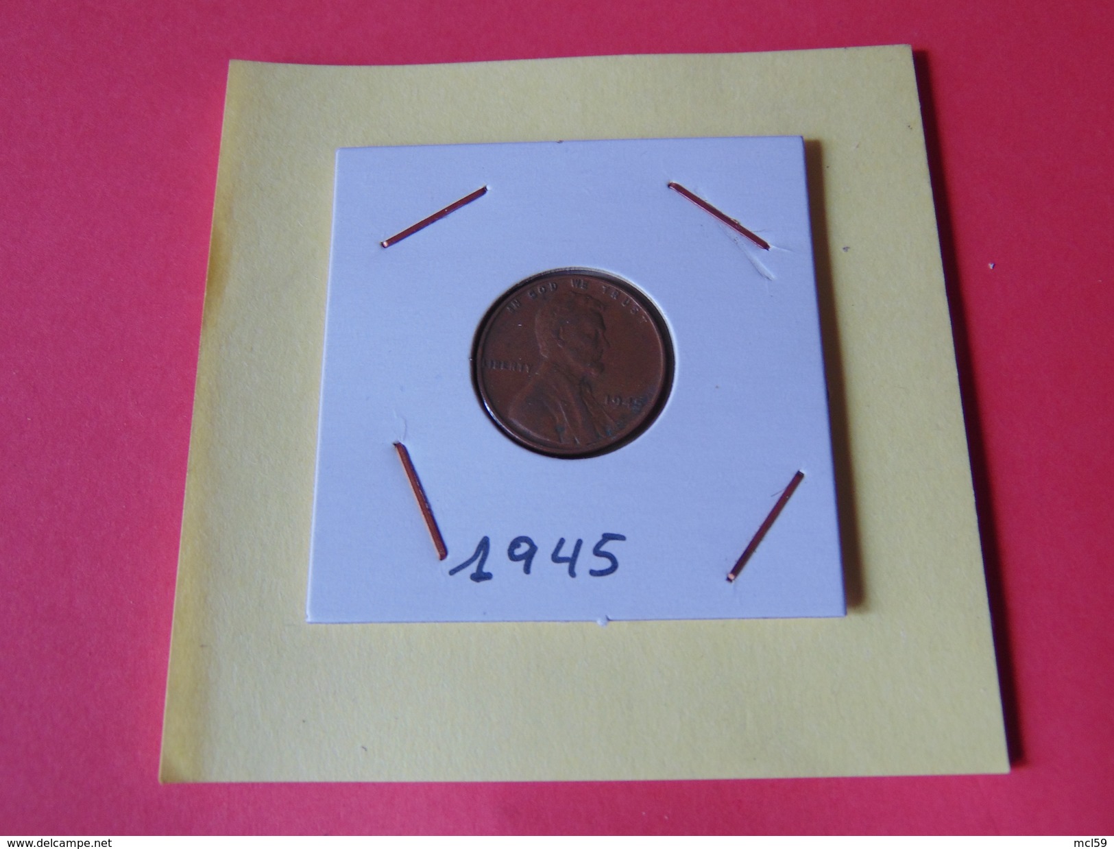 Lincoln 1945 - 1909-1958: Lincoln, Wheat Ears Reverse