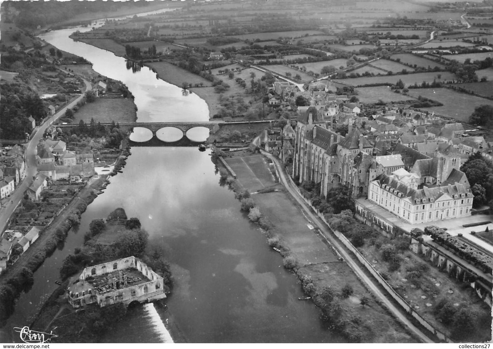 72-SOLESMES - VUE GENERALE - Solesmes