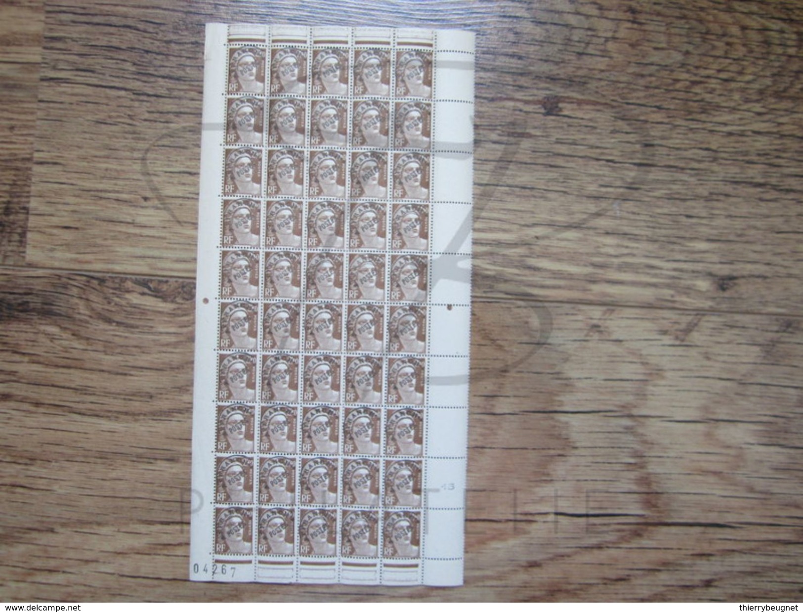 VEND BEAUX TIMBRES PREOBLITERES DE FRANCE N° 95 EN DEMIE FEUILLE , DONT 2 N° 95a ( "E" AVEC CROCHET ) , XX !!! - 1893-1947