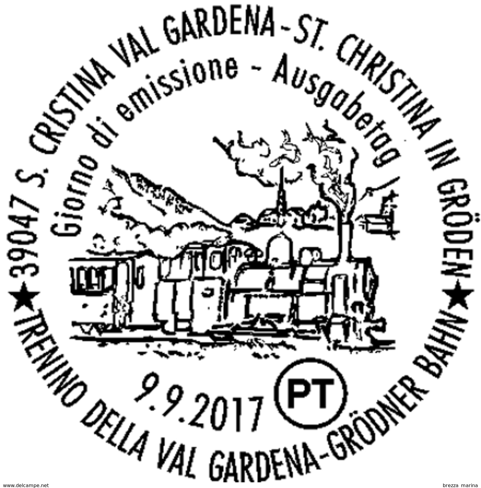 Nuovo - MNH - ITALIA - 2017 - Trenino Della Val Gardena - Panorama Santa Cristina - 0.95 - 2011-20:  Nuovi