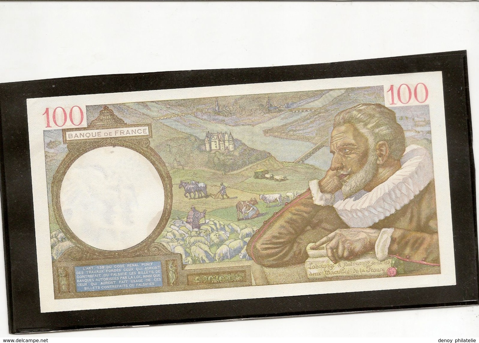 France Billet De 100 Francs Sully Neuf Pas Trou Pas De Pli "neuf" Du 20 06 1940 Ref Fayet 26 /31 - 100 F 1939-1942 ''Sully''