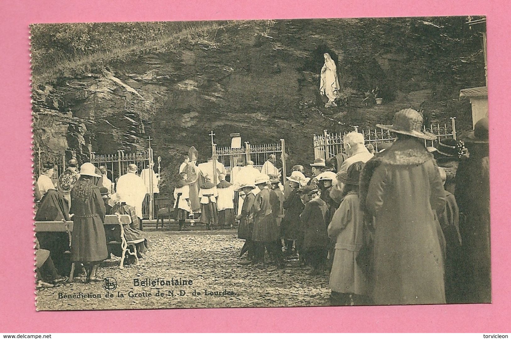 C.P. Bellefontaine : Bénédiction  De La Grotte  De  N.-D.  De  Lourdes - Tintigny