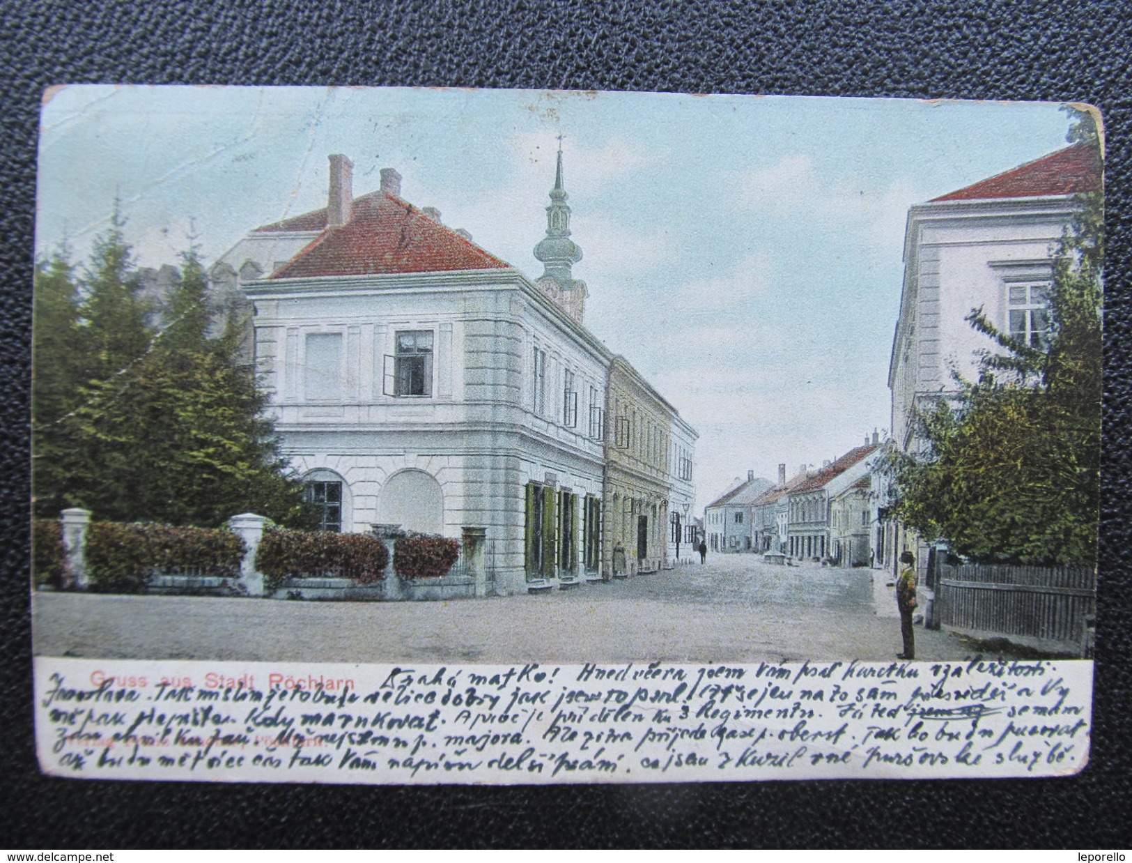 AK PÖCHLARN Strasse B. Melk Ca.1908 // D*27029 - Pöchlarn