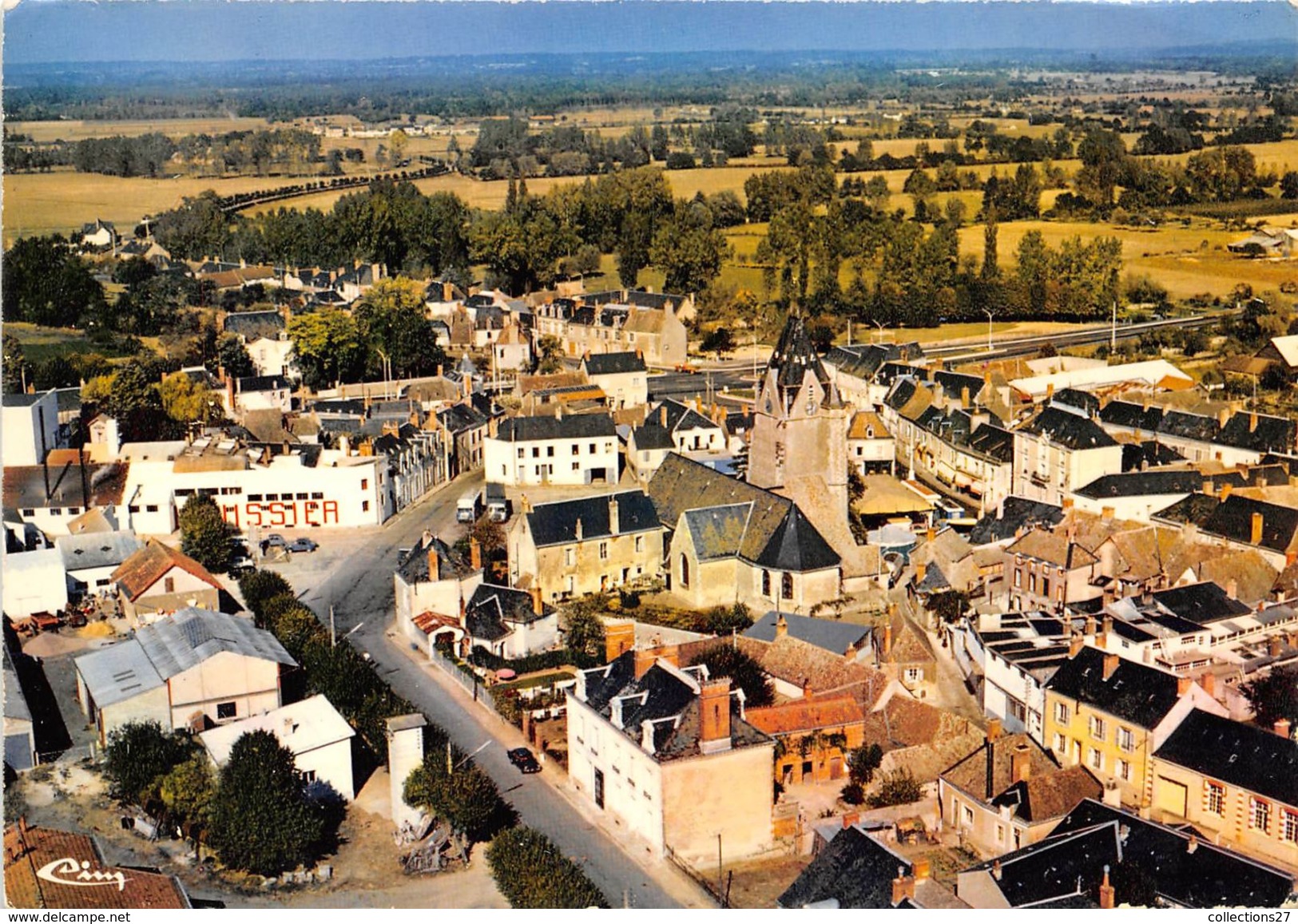 72-CONNERRE- VUE AERIENNE GENERALE - Connerre