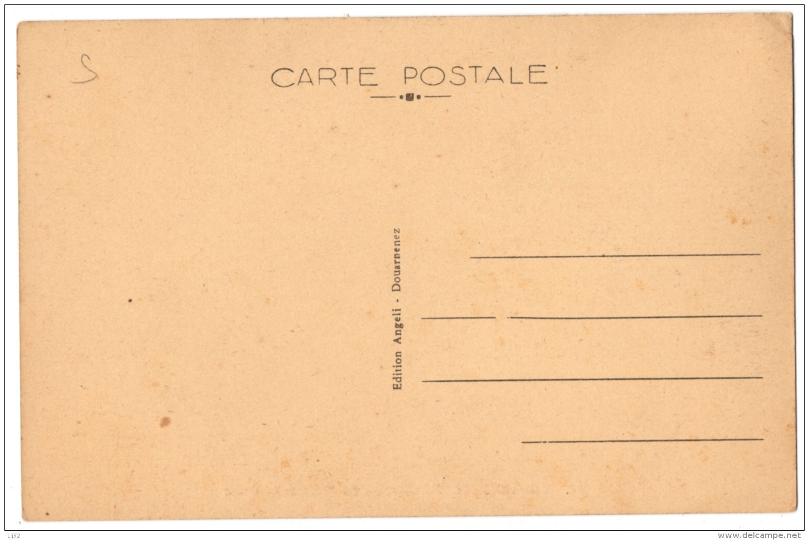 CPA 29 - DOUARNENEZ (Finistère) - 22. La Place De La Croix (animée) - Ed. Angeli - Douarnenez