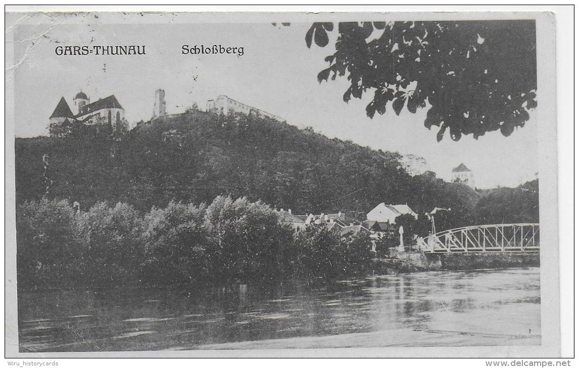 AK 0756  Gars-Thunau ( Schloßberg ) - Verlag Kiennast Um 1923 - Gars Am Kamp