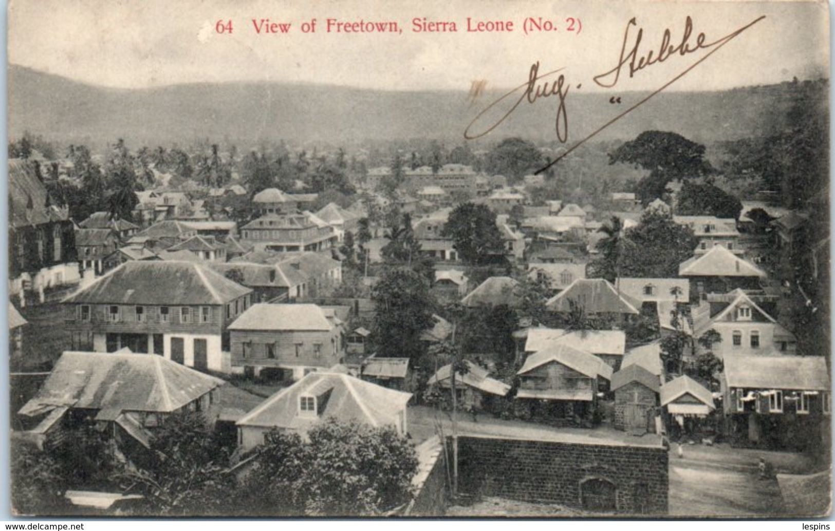 AFRIQUE -- SIERRA LEONE - View Of Freetown - Sierra Leone