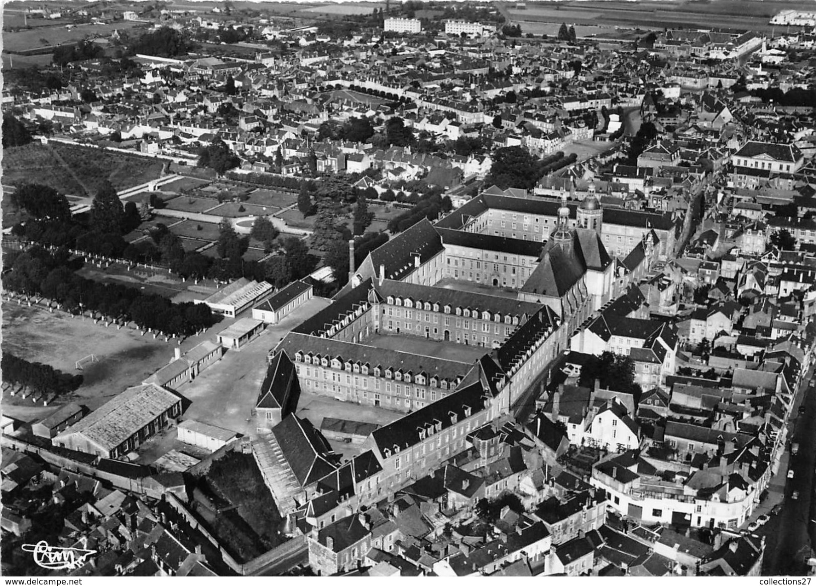 72-LA FLECHE- PRYTANEE MILITAIRE, VUE AERIENNE - La Fleche